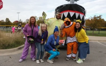 Evanston Thrills with Annual Trunk or Treat Celebration Photos