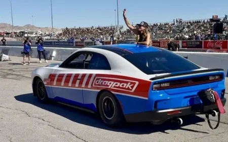 2026 Dodge Charger Drag Pak Shines at NHRA Nevada Nationals