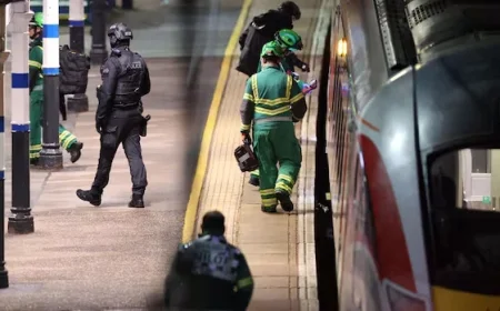 U.K. Police Announce Major Incident After Train Stabbing