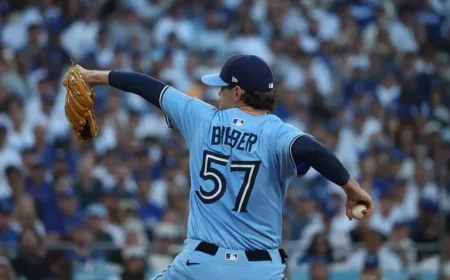 Shane Bieber’s Guardians Ties Fuel World Series Quest