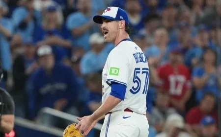 Shane Bieber Takes Mound for Blue Jays in World Series Game 7 Extras