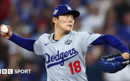 Dodgers Defeat Blue Jays 5-1 in Game 2 to Tie World Series