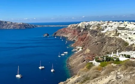 Santorini Opposes Royal Caribbean’s Proposed Private Beach Club