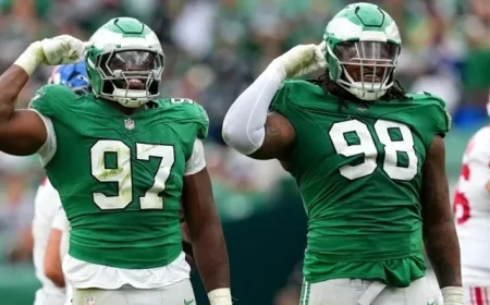 Eagles Dominate NFC East Standings