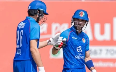Zadran Leads Afghanistan’s Charge, Eyeing Series Sweep with Batting First