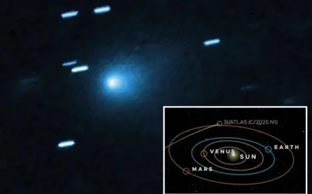 Harvard Scientist: Interstellar Object 3I/ATLAS Accelerates, Turns Bluer—Possibly Alien-Related