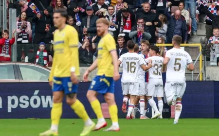 Ekstraklasa Leader Dominates: Górnik Overwhelms Arka