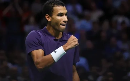 Félix Auger-Aliassime Advances to Paris Tournament Final