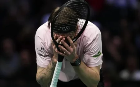 Bublik Advances to Paris Masters Semi-Final Against Auger-Aliassime