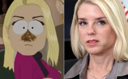 ‘South Park’ Features Pam Bondi with Nose Covered in Feces
