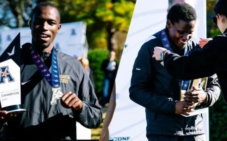 Kipruto Secures Championship; Jepkoech Honored as Freshman of the Year