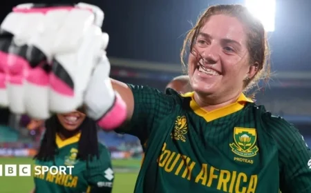 Nadine de Klerk Highlights South Africa’s Resilience in Women’s Cricket World Cup Final
