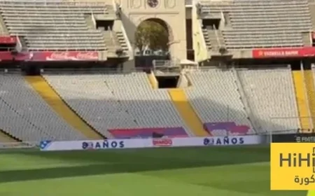Barcelona Stadium Ready for Elche Match: Photos