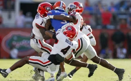 UGA Dodges Florida Upset; Fans Applaud Gators’ Fight Post-Napier Firing