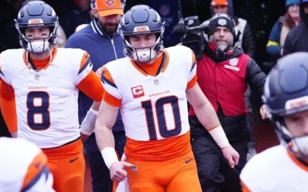 Bo Nix Set to Surpass Carson Palmer’s NFL Record Against Texans