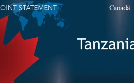 Canada, Norway, UK Foreign Ministers Issue Statement on Tanzania Situation