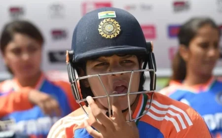 Shafali Prepares for Australia Following Destiny’s Call