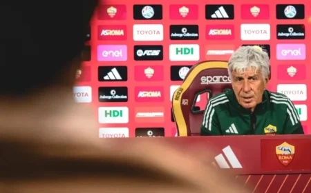 Gasperini Analyzes Roma’s Strategy Against Milan