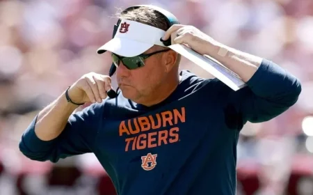 Auburn Dismisses Coach Hugh Freeze Following Defeat Against Kentucky
