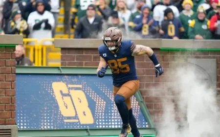 Tucker Kraft Exits Game, Knee Injury Leaves Return Uncertain