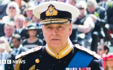 King Removes Andrew’s Final Military Title, Minister Confirms