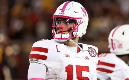Nebraska QB Dylan Raiola Sidelined for Entire 2025 Season Due to Injury
