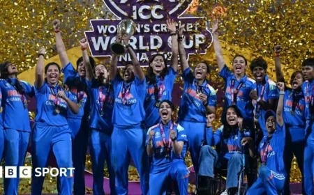 India Triumphs Over South Africa in ICC Women’s World Cup Final