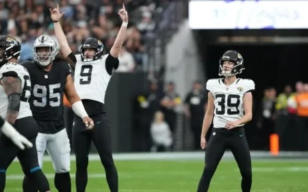 Jaguars’ Cam Little Breaks NFL Record with 68-Yard Field Goal