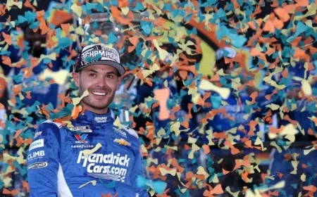 Kyle Larson Clinches NASCAR Championship in Overtime Against Denny Hamlin