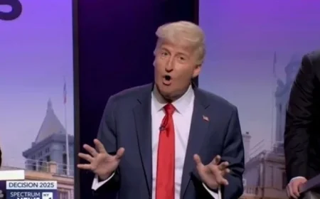Donald Trump Interrupts NYC Mayoral Debate in ‘SNL’ Cold Open