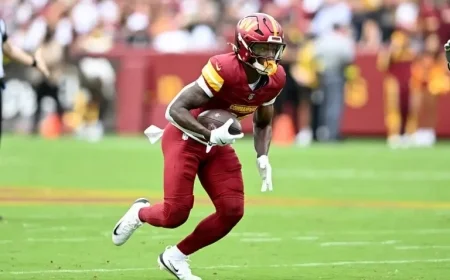 Top Prop Bets for Jacory Croskey-Merritt in Commanders vs. Seahawks Showdown