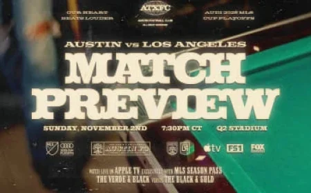 Austin FC Faces LAFC: Match Preview for November 2, 2025