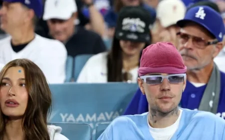 Justin Bieber, Prince Harry, Sydney Sweeney Attend World Series