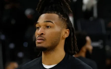 Stephon Castle Prepared for Spurs’ Intense Showdown Against Suns
