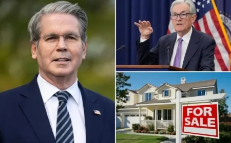 Bessent Attributes Housing Recession to High Interest Rates