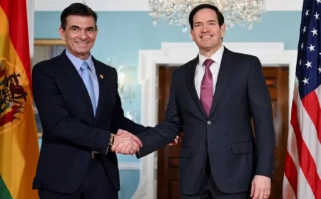 Bolivian Rodrigo Paz Seeks Financial Relief in the United States