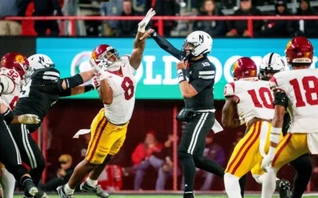 Nebraska Football Allows USC to Escape Defeat