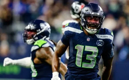 Seahawks Exclude Ernest Jones for Match Against Commanders