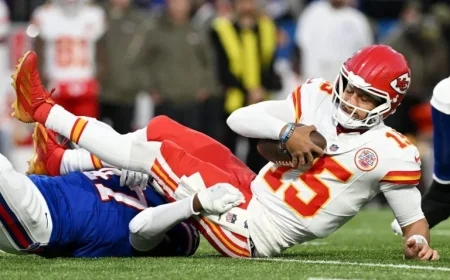 Patrick Mahomes Falters: Bills End Chiefs’ Winning Streak with Key Takeaways