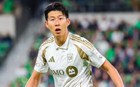 Son Heung-min, Denis Bouanga Propel LAFC Past Austin FC in MLS Playoffs
