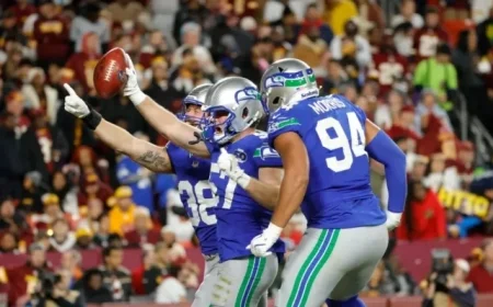 Seahawks Share NFC Playoff Lead