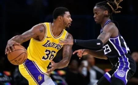 Marcus Smart’s Impact Shines in Stats Highlighting Lakers Influence