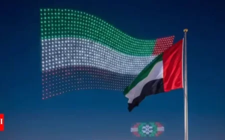 Dubai’s Global Village Celebrates UAE Flag Day with Dazzling Drone Show