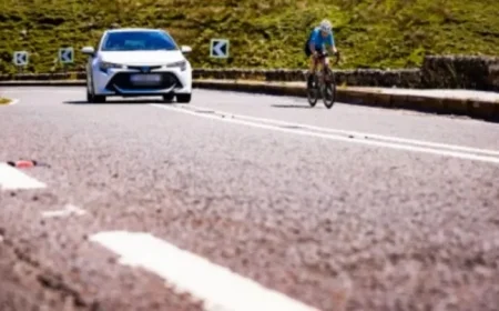 DVSA Warns Drivers Against Overtaking Cyclists Against Regulations