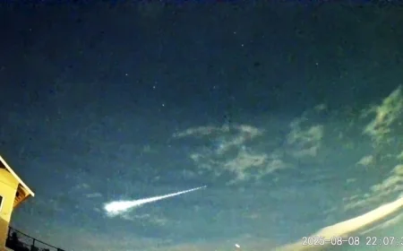 November 1-7, 2025: Meteor Activity Forecast