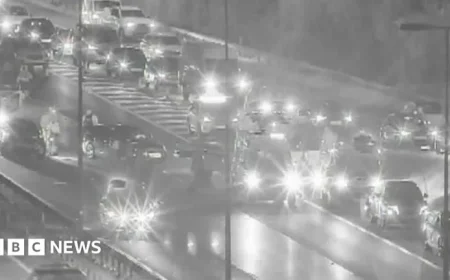 M40 Crash Near Stokenchurch Causes Miles-Long Traffic Jams