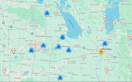 High Winds Cause Power Outages in Southern Manitoba Sunday
