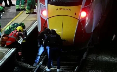 British Man Charged in England Train Mass Stabbing