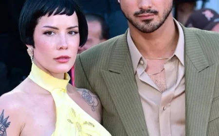 Halsey and Avan Jogia Stun in Nude Halloween Couples Costume