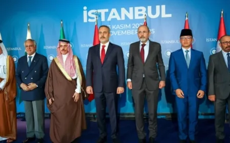 Turkey Holds Ministerial Meeting on Gaza Ceasefire and Future Actions
